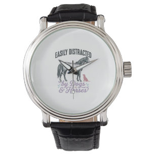 Montre Conception de chemise facilement distrait par les