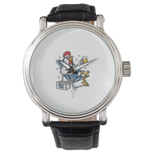 Montre Conception de chemise patriotique de bière de poul