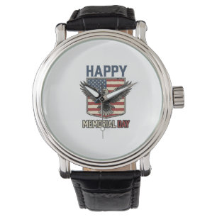 Montre Conception de chemise patriotique de la fête des a