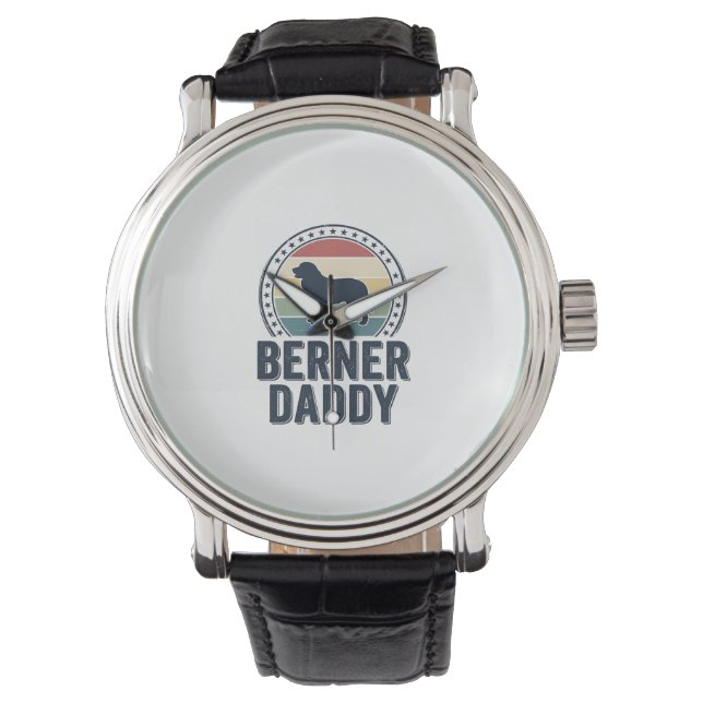 Montre Conception de chemise vectorielle Berner Daddy Vin (devant)