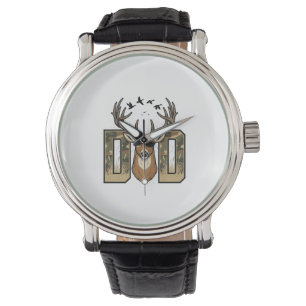 Montre Conception de chemise vectorielle Buck Camo Papa c