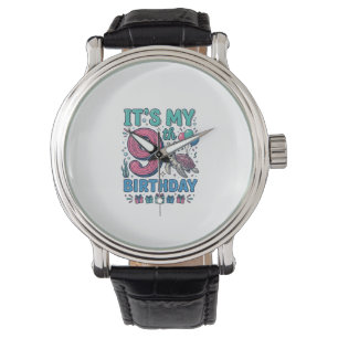 Montre Conception de chemise vintage pour enfants tortue