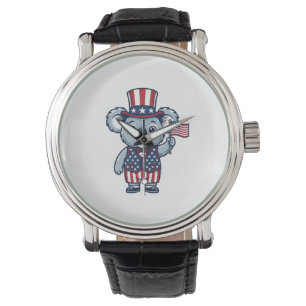 Montre Conception de chemise vintage vectorielle koala pa