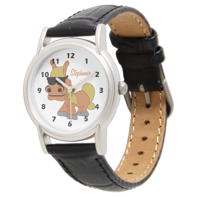 Montre Conception de cheval (Incliné)