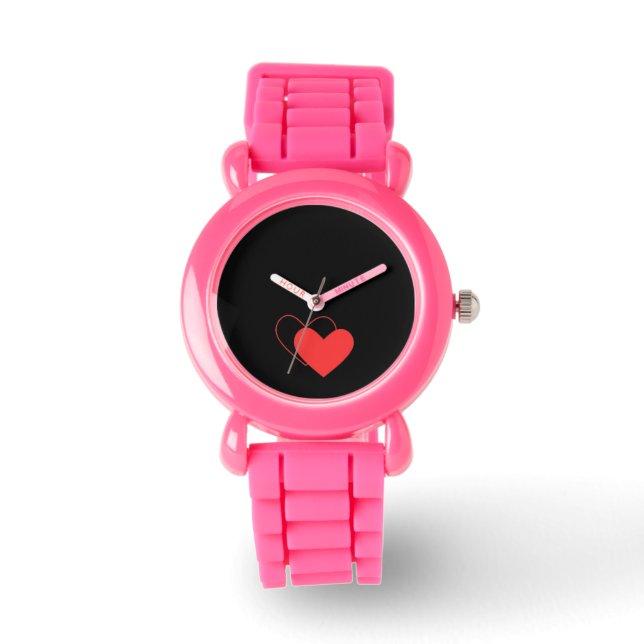 Montre conception de coeur valentine (Recto)