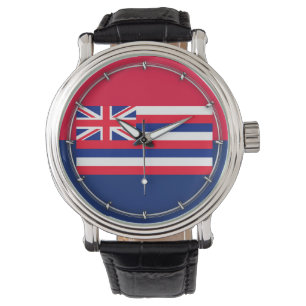 Montre Conception de drapeau d'état d'Hawaï