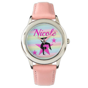 MONTRE CONCEPTION DE GYMNASTIQUE ROSE INCONTOURNABLE