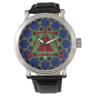 Montre Conception de Raincross Fleur en verre souillé