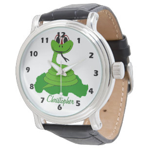 Montre Conception de serpent Personnalisé