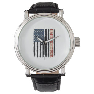 Montre Conception de T-shirt Drapeau de Conducteur de Bus