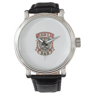 Montre Conception de t-shirt pour papa amateur de chien W