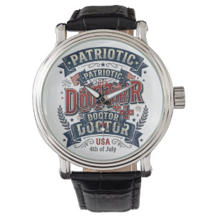 Montre Conception de t-shirt vintage du 4 juillet pour mé
