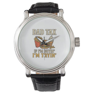 Montre Conception de vecteur de citation de papa de nourr