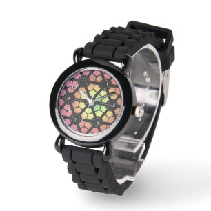 Montre - Conception de verre plombé