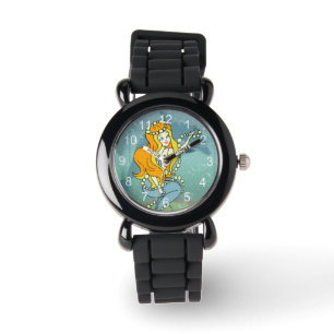 Montre Conception d'illustration d'arc-en-ciel et de