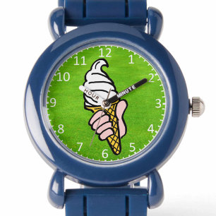 Montre Conception du cône de crème glacée