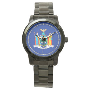 Montre Conception du drapeau de l'État de New York
