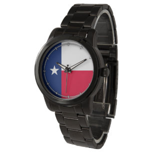 Montre Conception du drapeau de l'État du Texas