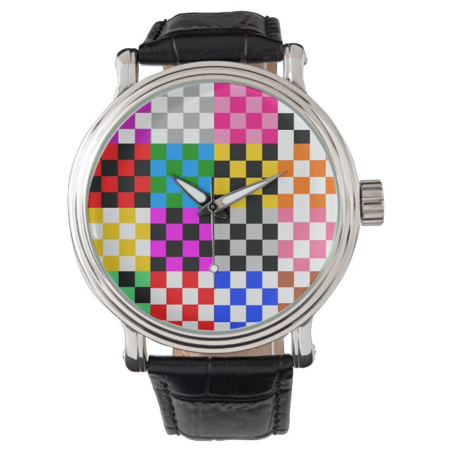 Montre Conception du Motif de vérification de la mise en  (devant)