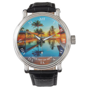 Montre Conception Personnalisée Avec Votre Propre Texte