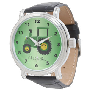 Montre Conception personnalisée d'un tracteur