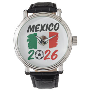 Montre Conception pour les fans de football du Mexique 20