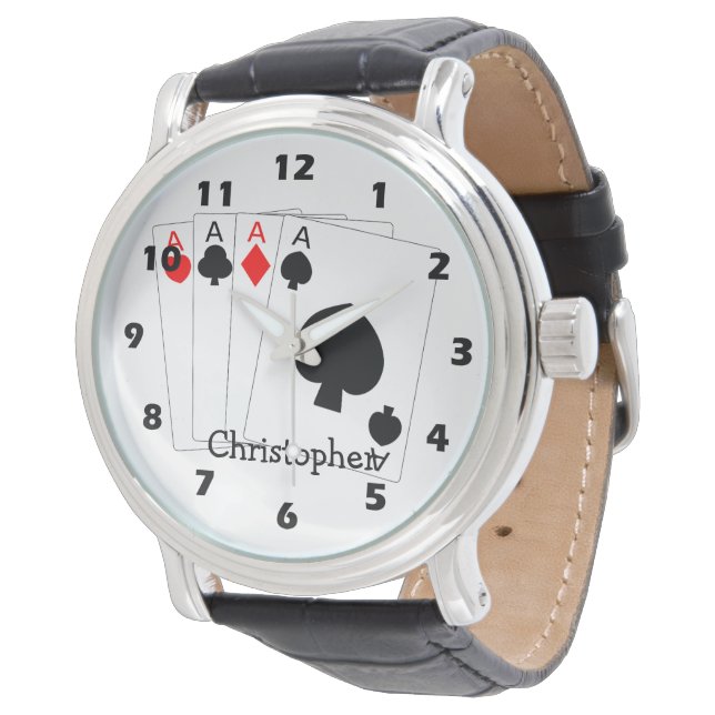 Montre Conception Quatre As (Incliné)