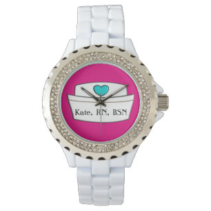 Montre Conception unique RN BSN de casquette d'infirmièr