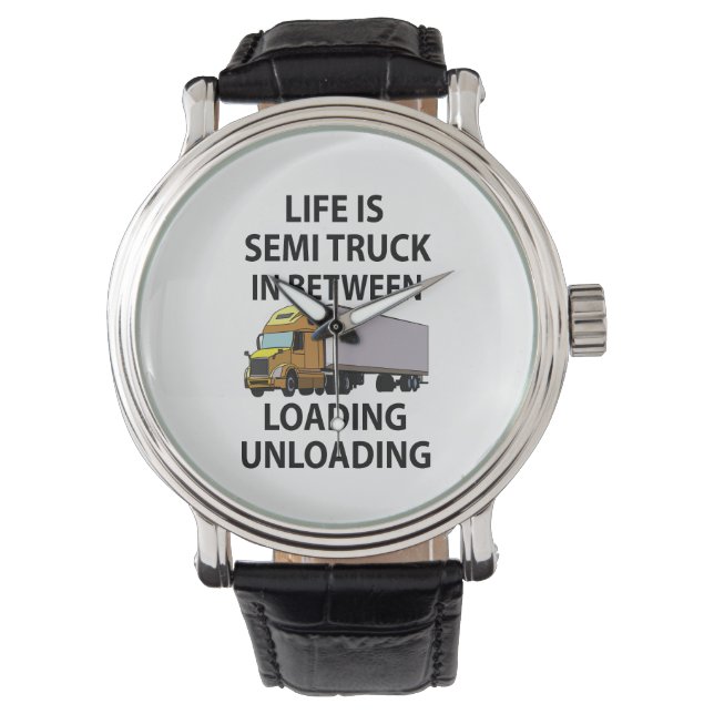 Montre Conducteur de camion semi-remorque (devant)