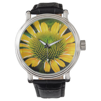 Montre Confleur jaune Sunburst