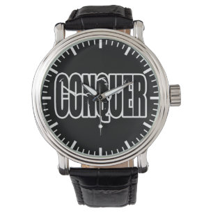 Montre CONQUER (Motivation de la construction du corps)