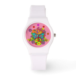 Montre Conseils en cristal rose et Alistair