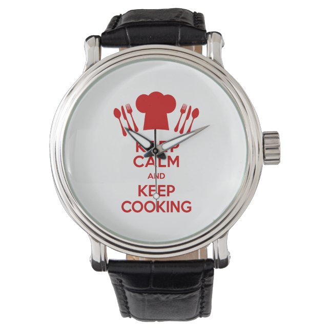 Montre Conserver le calme et la Cuisine (devant)