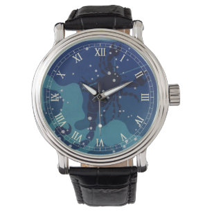 Montre Constellation du Scorpion, Astrologie du Zodiaque 