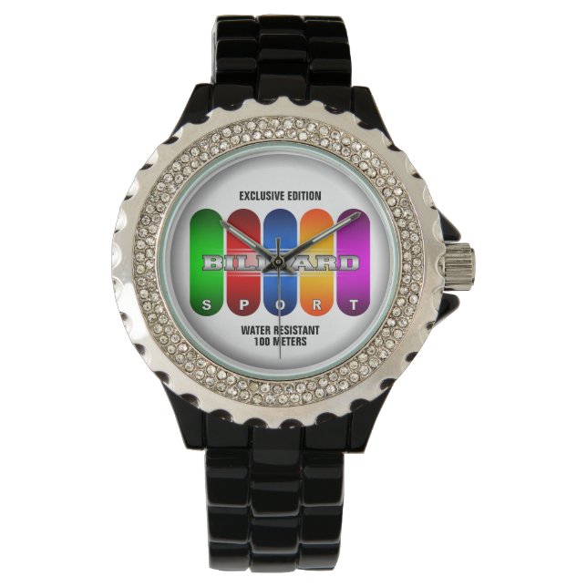 Montre Cool Billiard Sport Watch (plusieurs modèles) (devant)