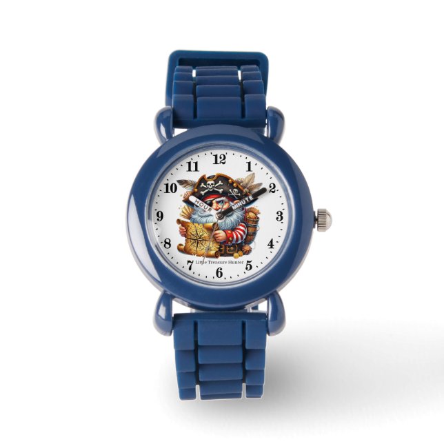 Montre Cool garçons pirate petit chasseur de trésor (Recto)