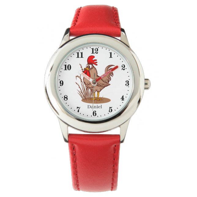 Montre Cool kids unisex rooster ajouter nom (devant)
