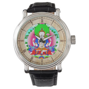 Montre Cool oriental tibetan thangka Godtattoo art