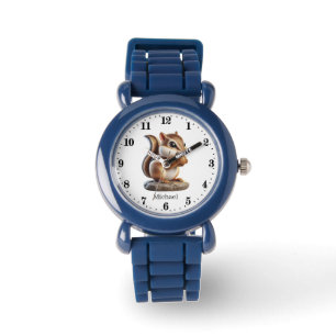 Montre Cool unisex chipmunk ajouter nom