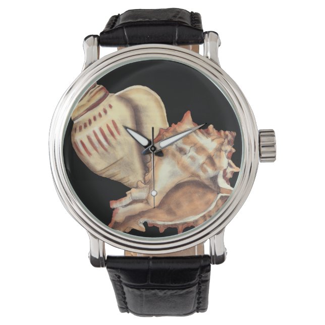 Montre Coques de conques artistiques (devant)