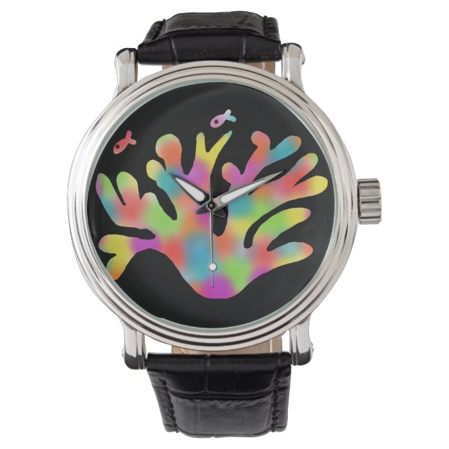 Montre Corail néon  (devant)