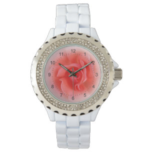 Montre corail rose rose