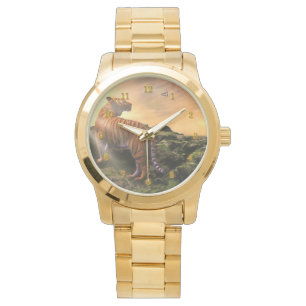 MONTRE COUCHER DE SOLEIL ET BOUTEILLE