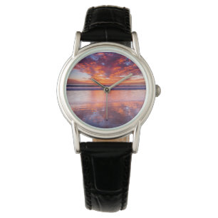 Montre Coucher de soleil sur la mer, Californie