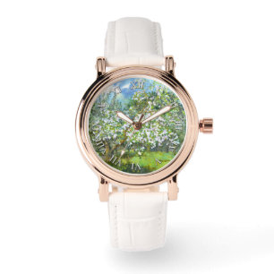 Montre Couleur d'aquarelle fleurie