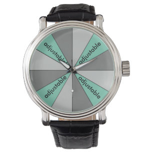 Montre Couleur Gray réglable
