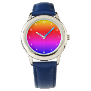 Montre Couleurs arc-en-ciel Regarder un cadeau