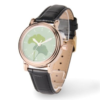 Montre Couleurs Arrière - plans personnalisables Feuilles
