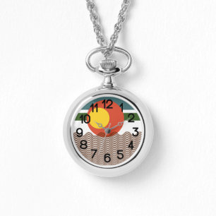 Montre Coup de soleil Abstrait