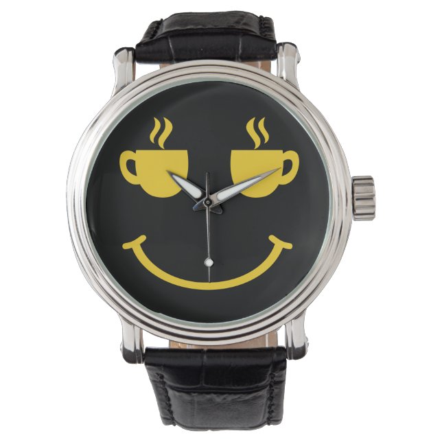 Montre Coupe de café sourire (devant)